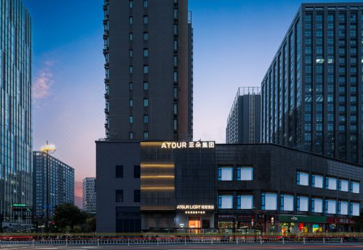 杭州四季青南星桥地铁站轻居酒店外景图