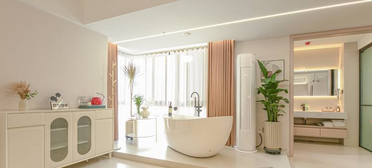 七里拾光·设计师私汤民宿(市中心苏宁广场店)图片