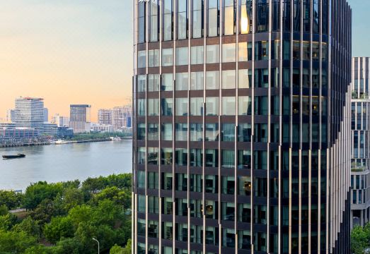 上海陆家嘴滨江中心城际酒店外景图