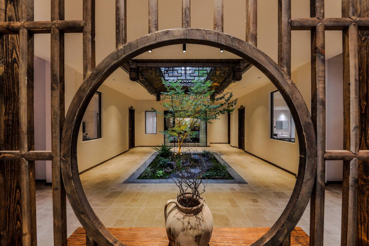 良園·天井四合院｜露台花园亲子度假民宿(边城茶洞景区店)图片