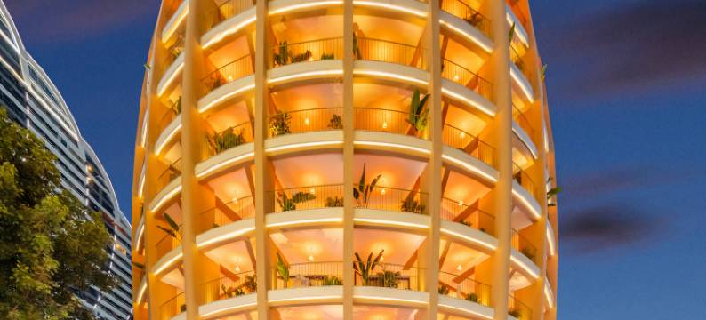 觅度套房| SkypoolAuroraSuite云端恒温泳池酒店(告庄西双景店)图片