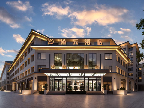 敦煌翰云酒店(敦煌夜市沙州市场店)