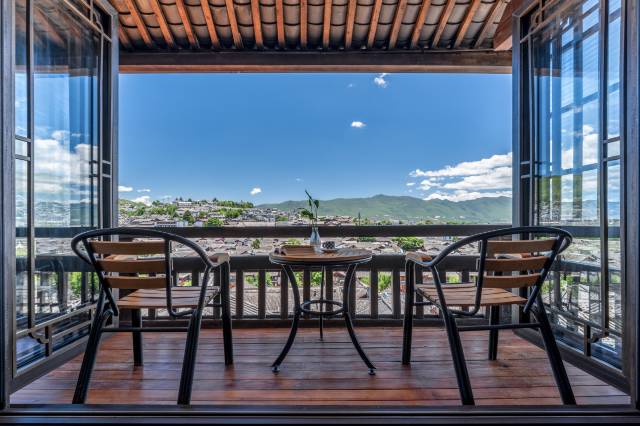 李家院·观山瞰云全景花园美宿(丽江古城大水车店)图片