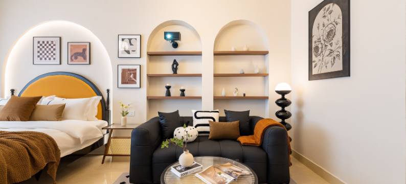 悦见美佳精品公寓(绿岛湖地铁站店)图片