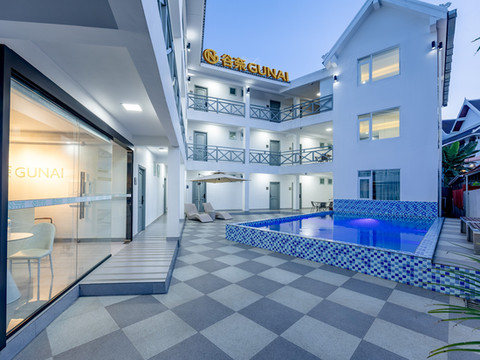 谷奈酒店(琅勃拉邦老城中心店带自行车)