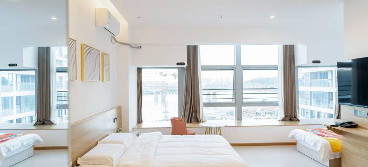 朝花江景酒店图片