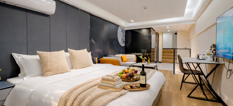 喜田坞酒店(兰州万达茂奥体中心地铁站店)图片