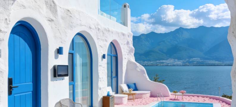 大理·晴蓝丨洞穴温汤Erhai villa全海景度假民宿(大理洱海店)图片