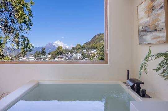Nell和风庭· 一川风月丨观雪山古城全景酒店(丽江古城大水车店)图片