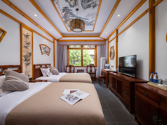 秋江晚渡·听雨轩客栈