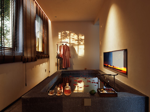 吉川碳酸温泉·宋式美学酒店