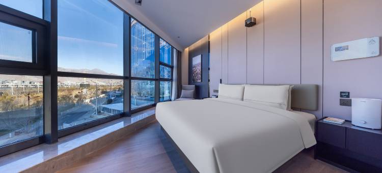 拉萨火车站王府井亚朵酒店图片