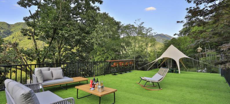 御墅丨环山秘境溯溪泳池私汤温泉度假民宿 (安吉深溪峡谷漂流店)图片