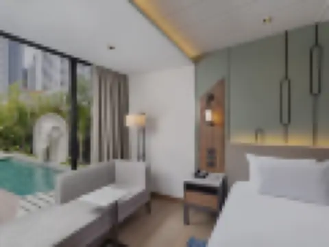 尊貴泳池連通房