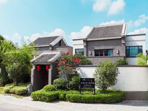 方顶大宅小院别墅民宿