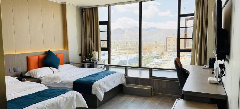 定日映山红康氧酒店图片