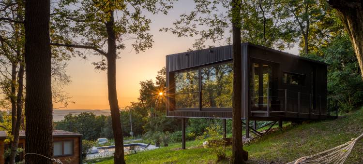 ForRest luxury relax in the forest, view of Danube图片