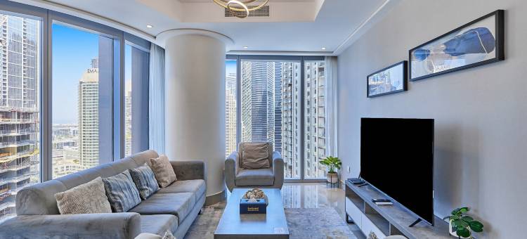 bnbme | 市中心优质公寓 – 靠近迪拜购物中心和地铁(bnbme | Prime Downtown Apt – nr Dubai Mall & Metro)图片