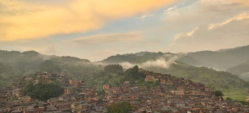 西江观景台传说高空全景度假美宿客栈图片