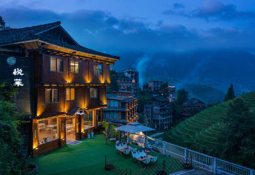 悦莱庭院酒店（龙胜龙脊梯田观景台店）外景图