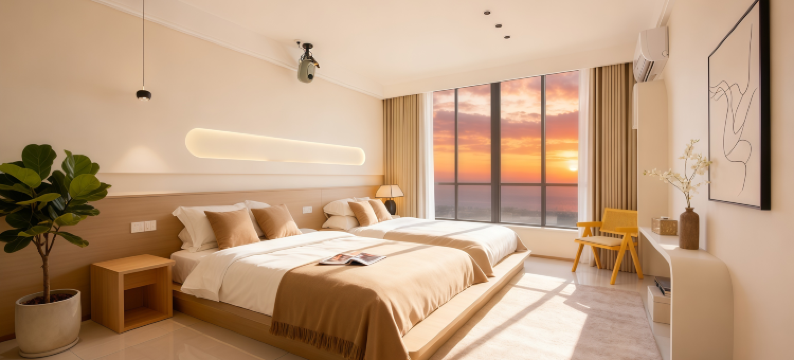 湄洲岛・云水间WARMWAVERY・MSTWMAW・一线落日海景民宿(妈祖祖庙店)图片