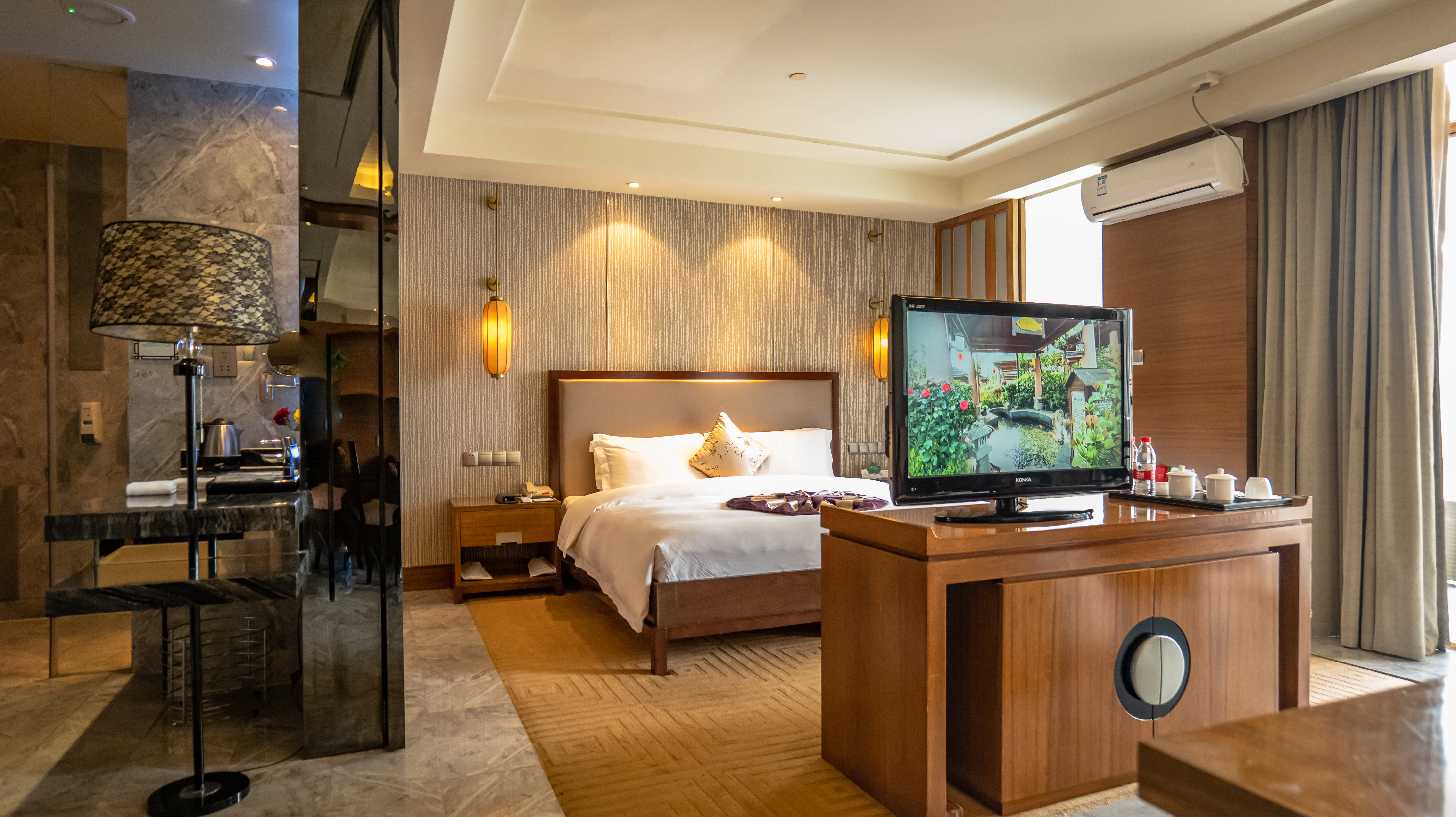 Huitang Huatian City Hot Spring Resort Hotel Over view