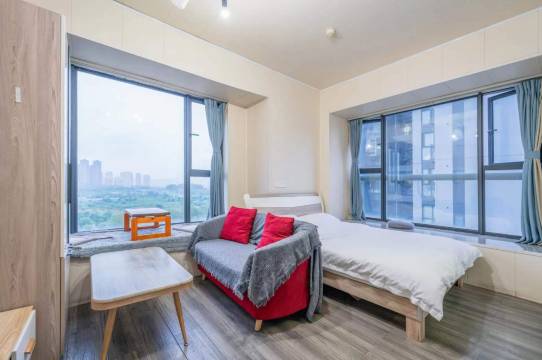 成都牛棚公寓(洪河地铁站店)