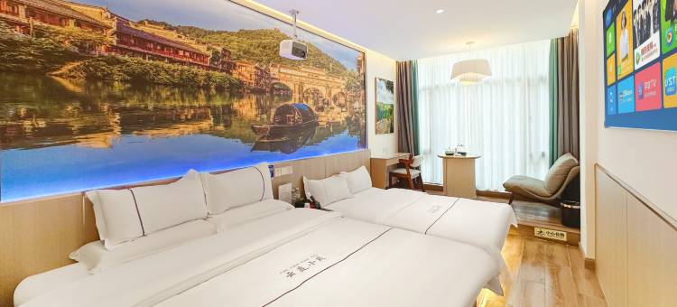 岭南小筑庭院式holiday·悦度简奢轻居(广州琶洲会展中心店)图片