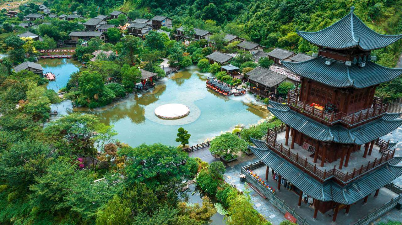 葛仙村洗心院度假别墅酒店图片