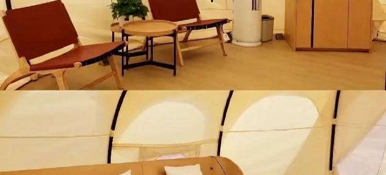 腾格里沙漠露营地中心图片