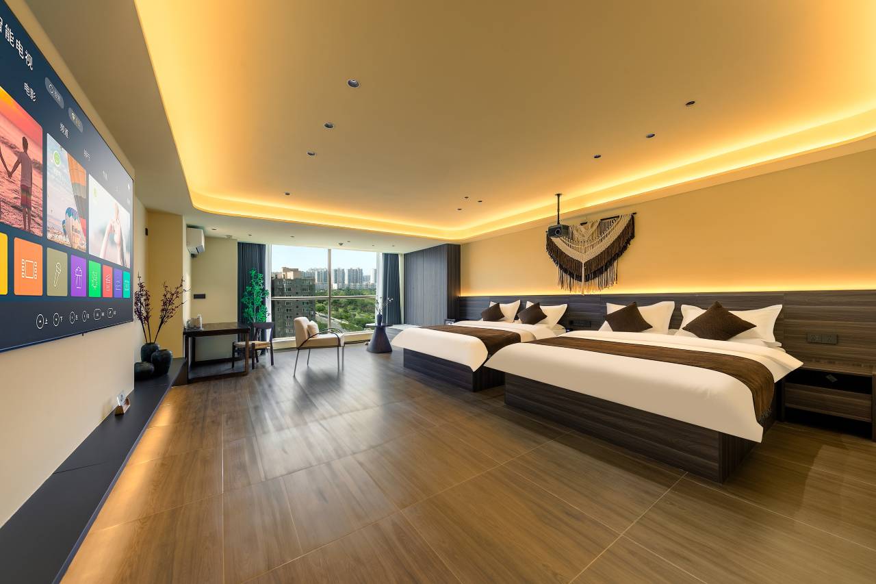 平城怡家SERENITY|古城映画·高空观景智享影音民宿(大同古城店)图片