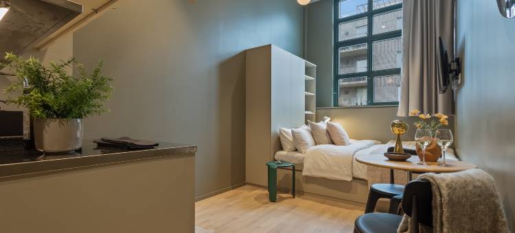 尤尼提哈马比舍斯塔德(Unity Hammarby Sjöstad - A Studio Hotel)图片