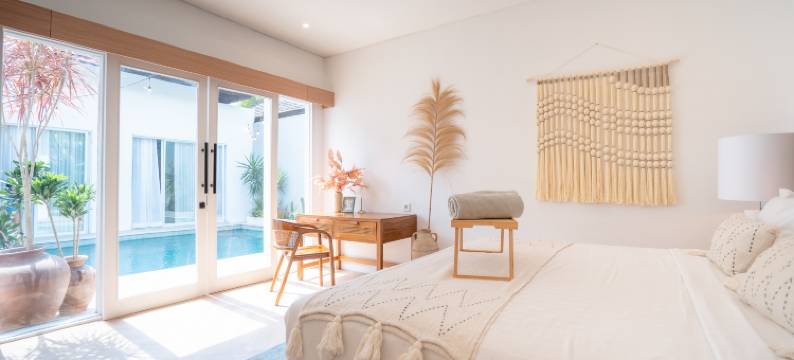 纳吉萨巴厘岛的苍古白棕榈别墅(Villa Palma Blanca Canggu by Nagisa Bali)图片