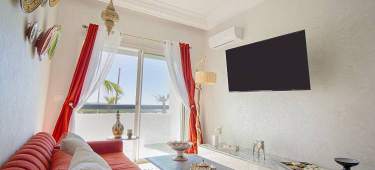 La Perle Dorée • Sea View Apartment in Resort • Pools Access图片
