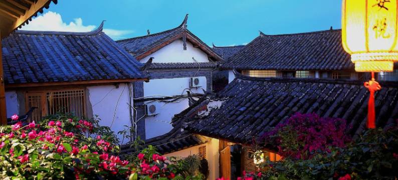 丽江古城佬树客栈图片