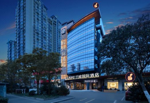 青岛五四广场香港中路兰欧国际酒店外景图