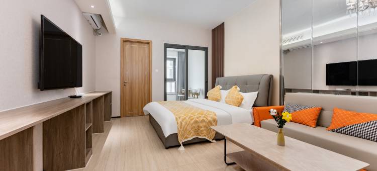 漫汀|极简主义·空间艺术氛围·城景时光酒店(山东理工大学店)图片