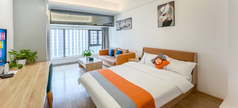 福州泊曼精品公寓(东二环泰禾广场竹屿地铁站店)图片