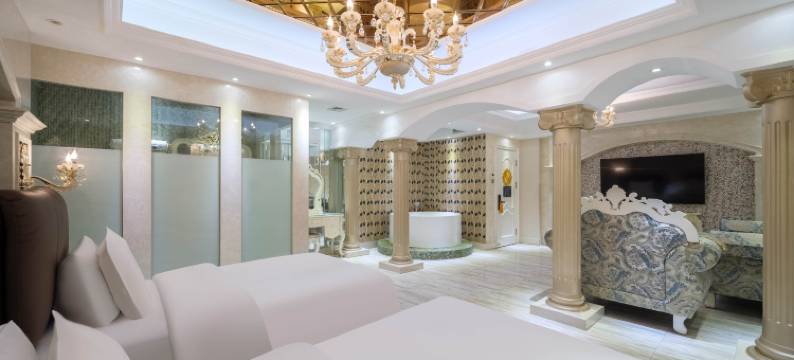 卡秋莎酒店(延边大学网红墙水上市场店)图片