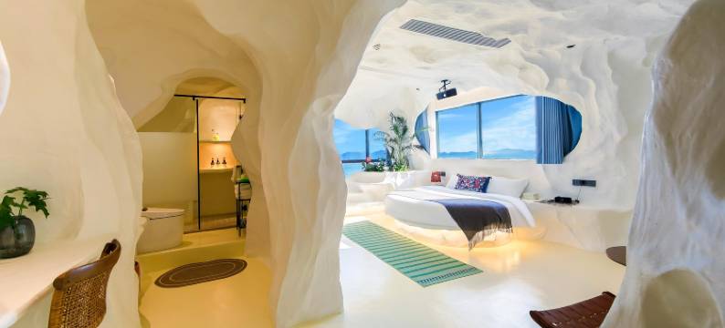 舟山有熹·枕山海洞穴风轻奢海景度假美宿(普陀半升洞码头店)图片