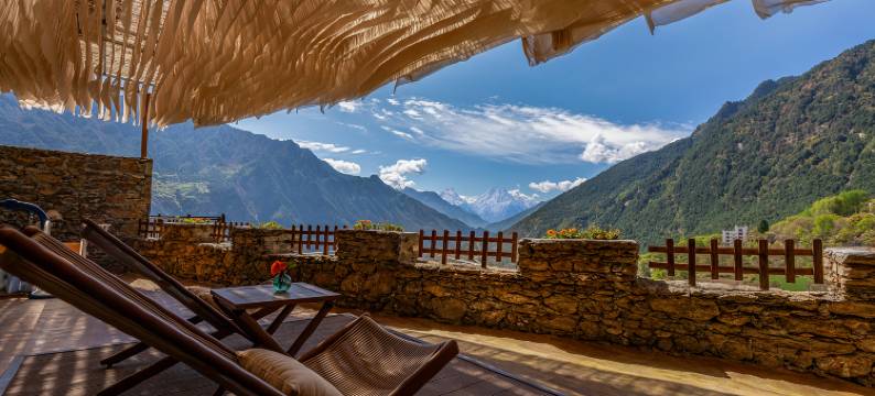 仙呗私汤观景云墅(丹巴甲居藏寨店)图片