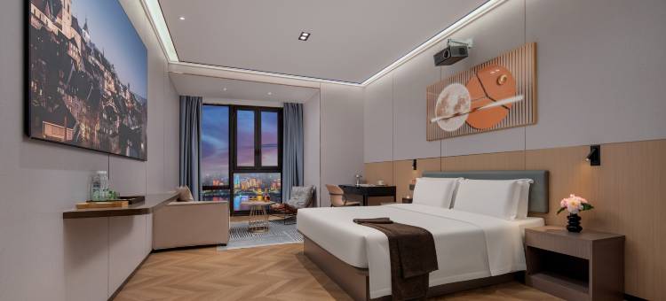 云境高空江景酒店(武汉绿地国际金融城武昌江滩店)图片