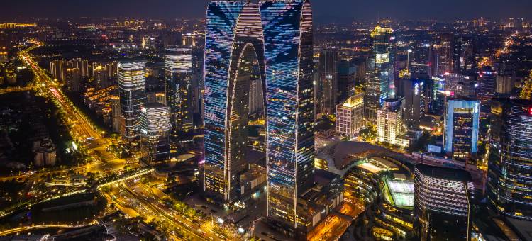 LBED SKYLINE天际线服务民宿(金鸡湖东方之门店)图片