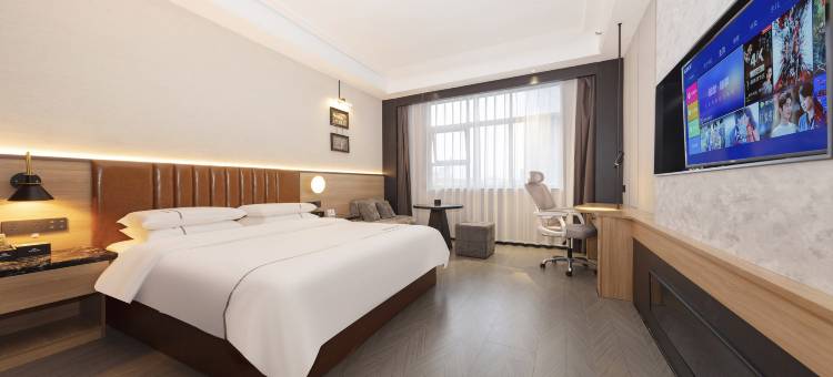 曼美致华酒店(醴陵火车站陶瓷烟花市场店)图片