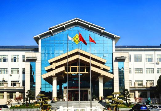 安徽涡阳金陵山庄外景图