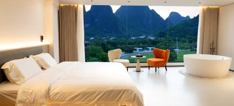 栖悦·云宿酒店(阳朔兴坪镇二十元风景区店)图片