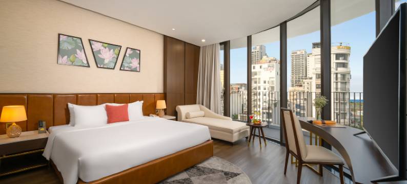 岘港金莲大酒店 - 每天下午茶(Golden Lotus Grand Da Nang - Panoramic Rooftop Bar & Daily Afternoon Tea)图片