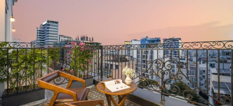 岘港金莲酒店 - 屋顶酒吧海景(Golden Lotus Hotel Da Nang - Rooftop Bar Sea View)图片