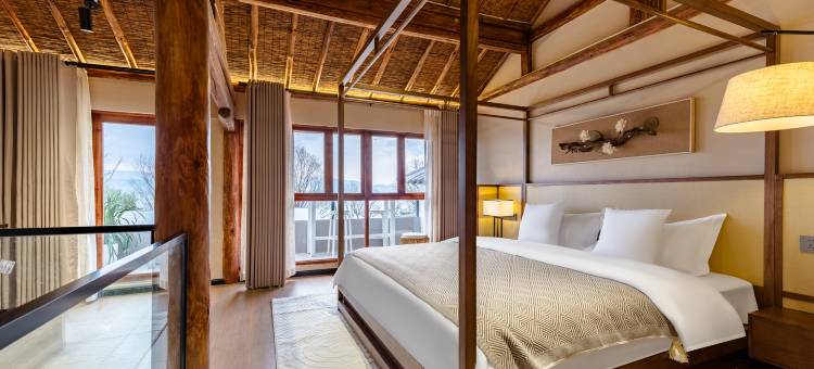 花筑·观湖雅筑·山海转角Villa泳池度假海岸美墅(洱海廊桥店)图片