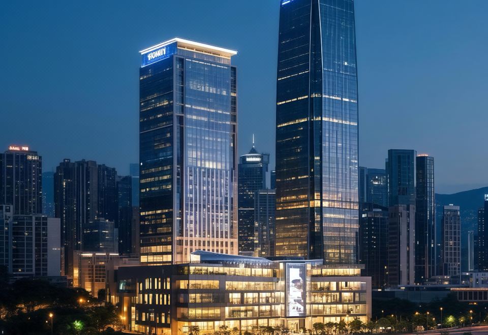 重庆江悦禅意酒店外景图